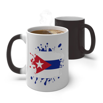Cuba Splat Color Changing Mug