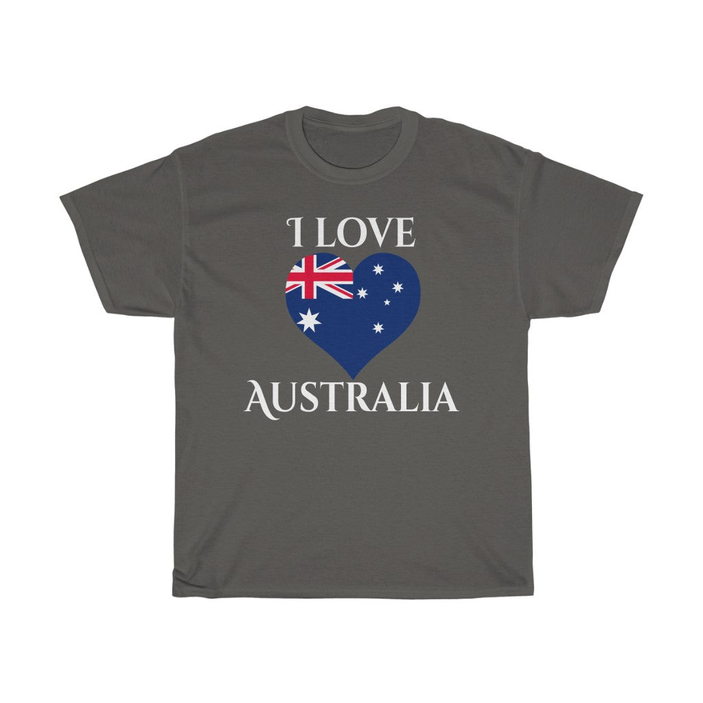 Australia Heart Flag Standard Tee 2 - Unisex