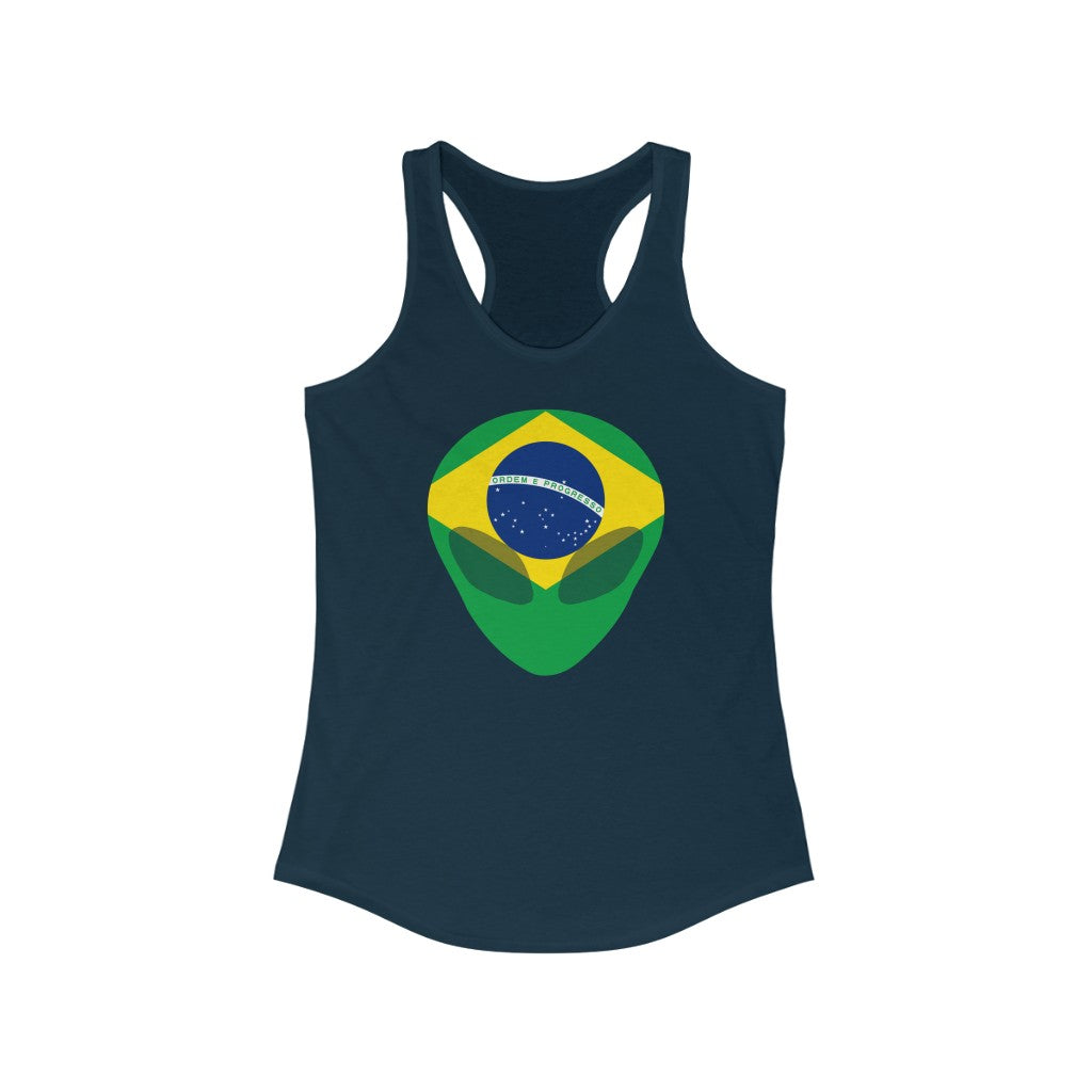 Brazil Alien Flag Tank - Women