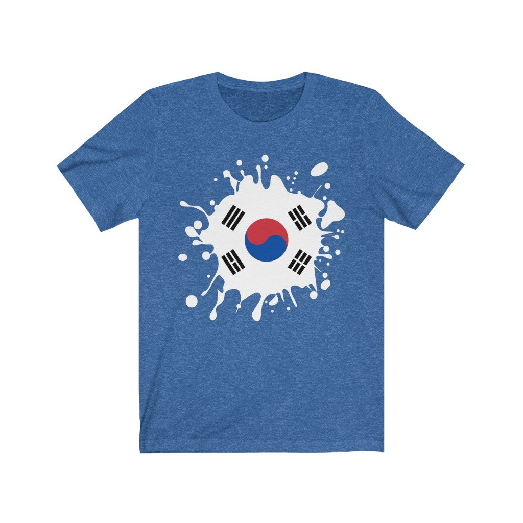South Korea Splat Flag Premium Tee - Unisex
