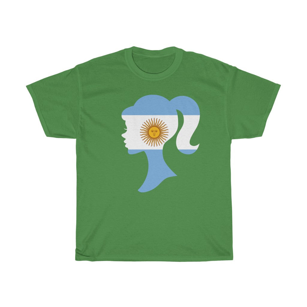 Argentina Girl Flag Standard Tee - Unisex