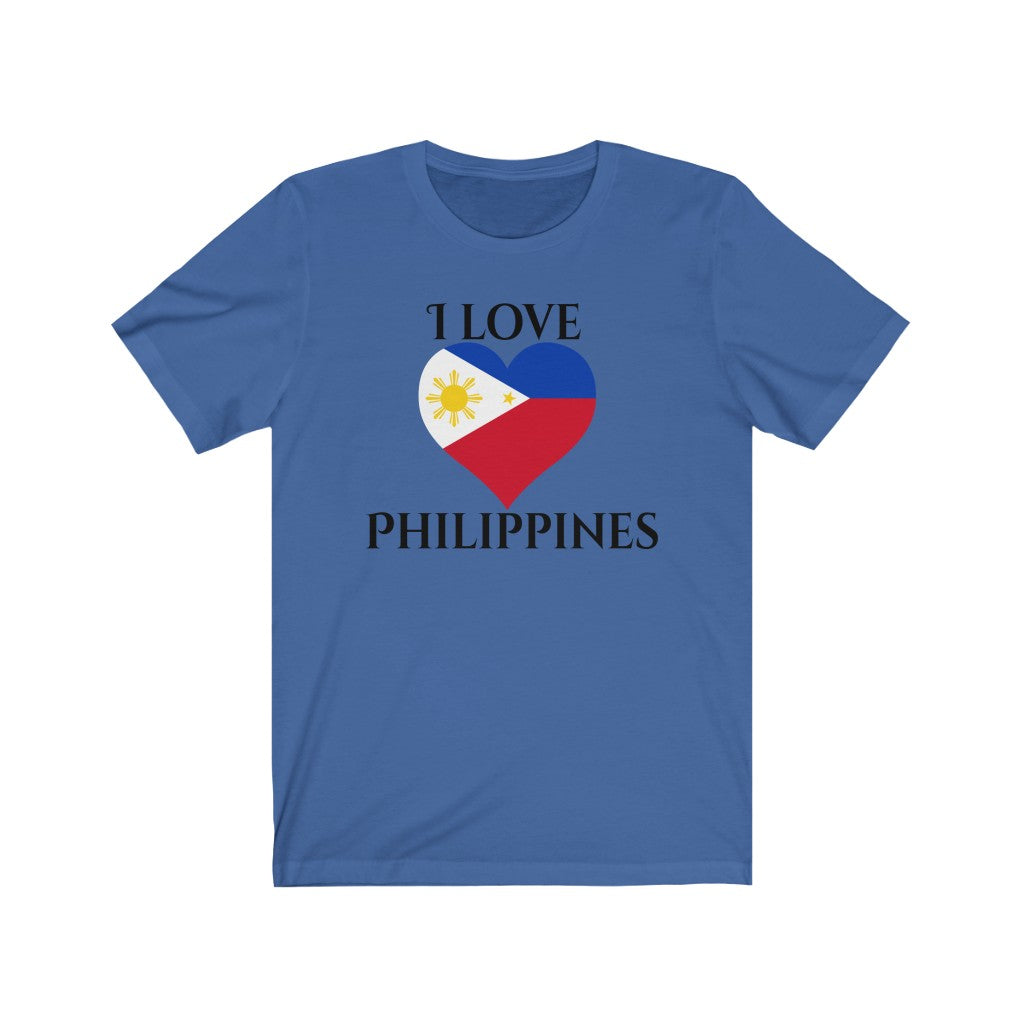Philippines Heart Flag Premium Tee 1 - Unisex