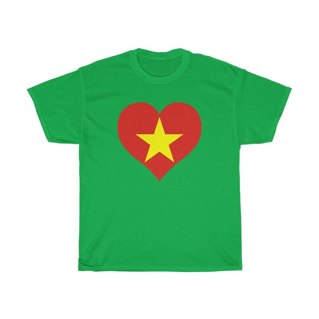 Vietnam Heart Flag Standard Tee - Unisex