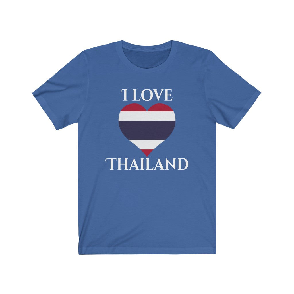 Thailand Heart Flag Premium Tee 2 - Unisex