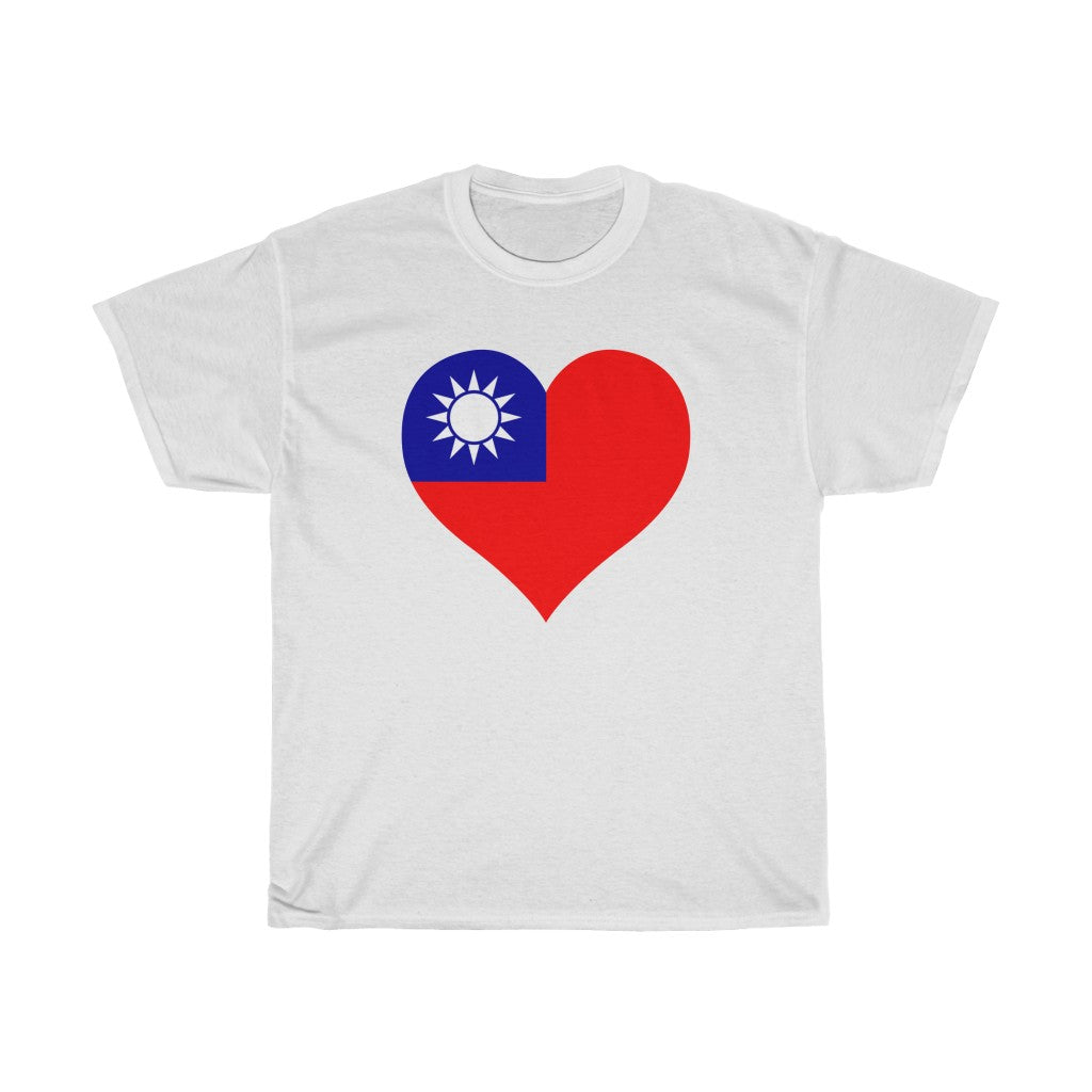 Republic of China - Taiwan Heart Flag Standard Tee - Unisex