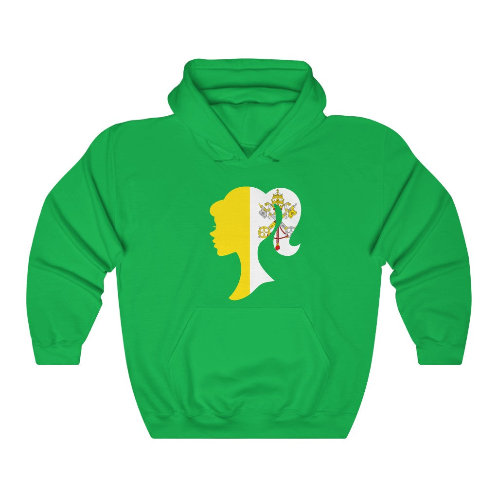 Holy See Girl Flag Hoodie Sweatshirt - Unisex
