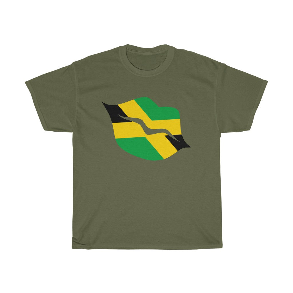 Jamaica Lips Flag Standard Tee - Unisex