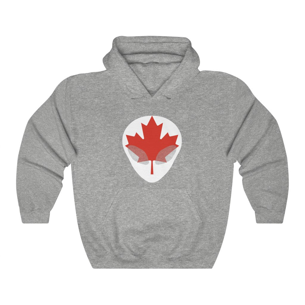Canada Alien Flag Hoodie Sweatshirt - Unisex