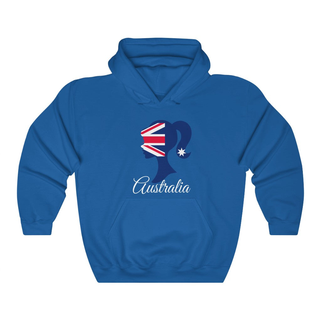 Australia Girl Flag Hoodie Sweatshirt 2 - Unisex