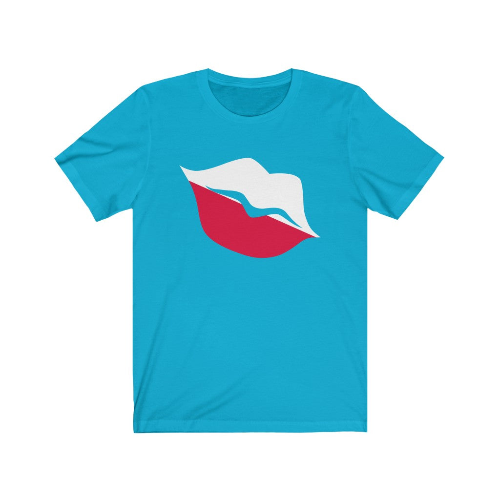 Poland Lips Flag Premium Tee - Unisex