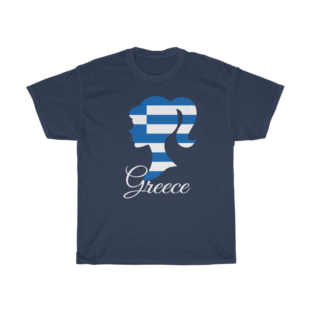 Greece Girl Flag Standard Tee 2 - Unisex