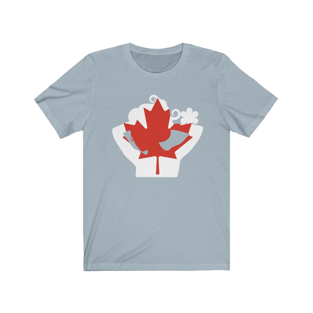 Canada Lady Flag Premium Tee - Unisex