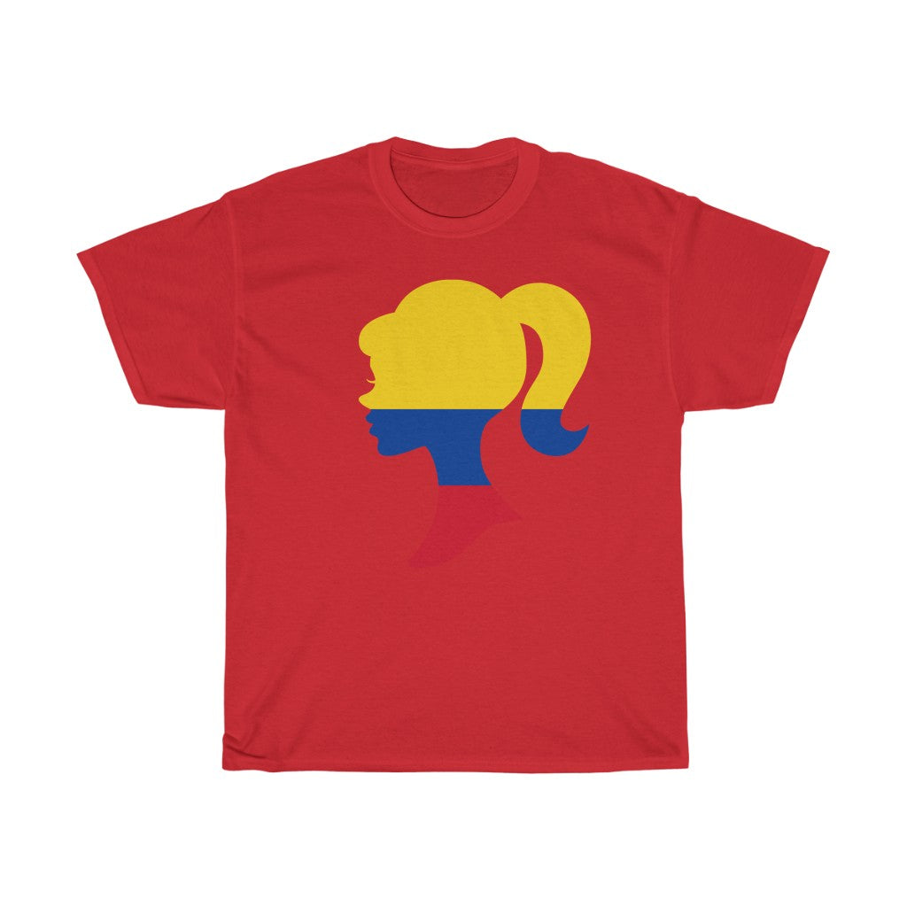 Colombia Girl Flag Standard Tee - Unisex
