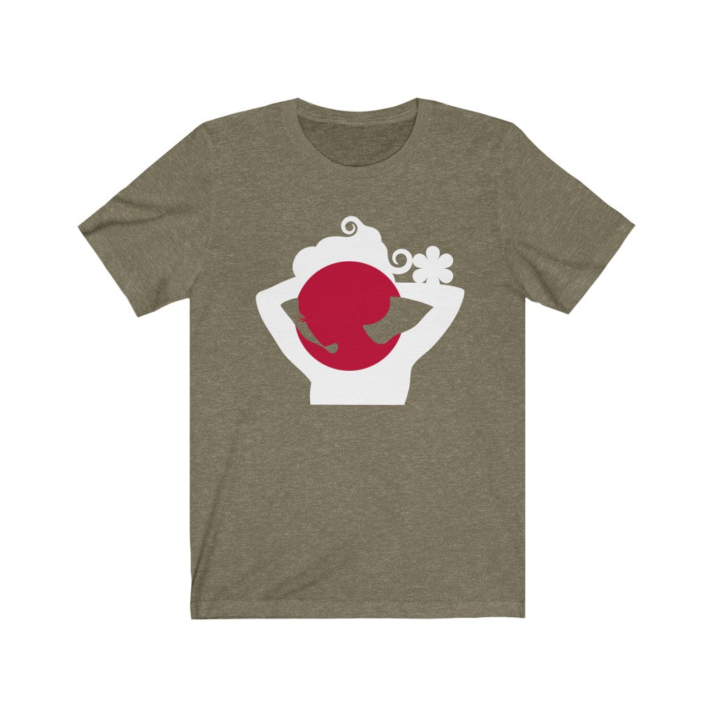 Japan Lady Flag Premium Tee - Unisex