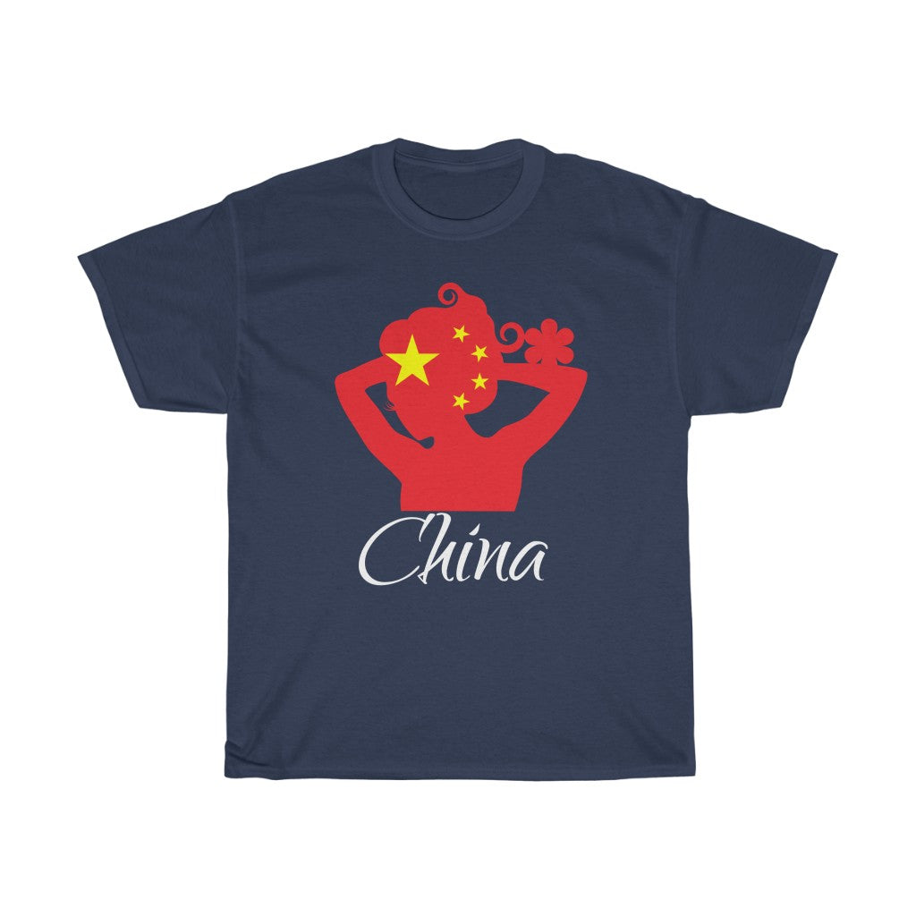 China Lady Flag Standard Tee 2 - Unisex