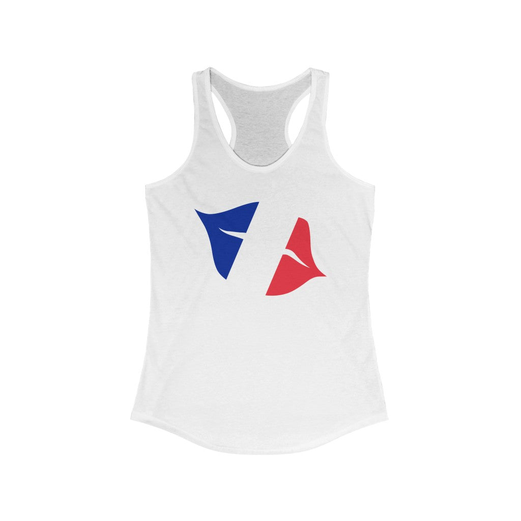 France Lips Flag Tank - Women