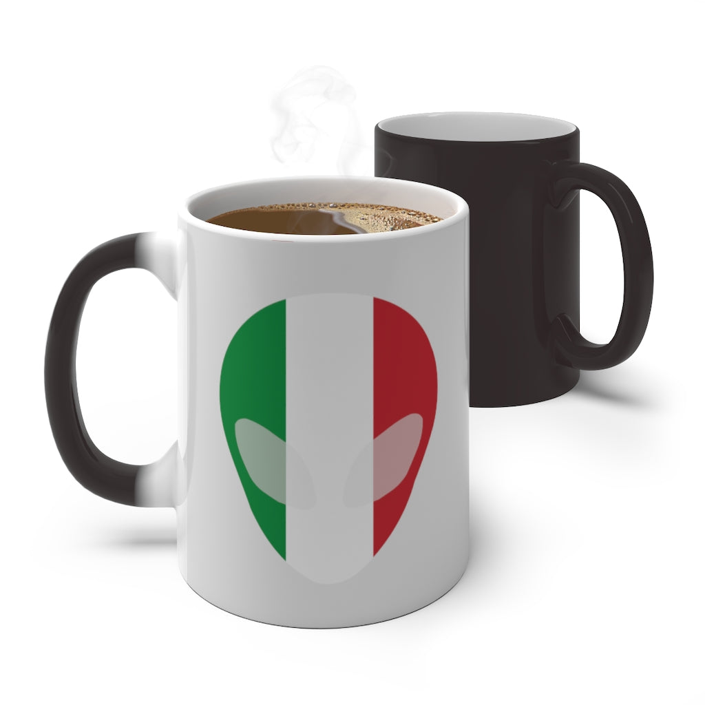 Italy Alien Color Changing Mug