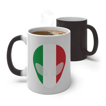 Italy Alien Color Changing Mug