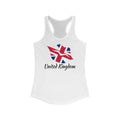 United Kingdom Lips Flag Tank 1 - Women