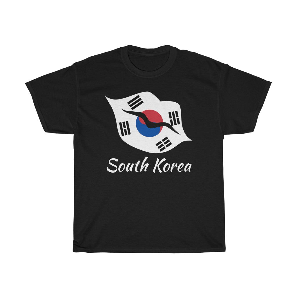 South Korea Lips Flag Standard Tee 2 - Unisex
