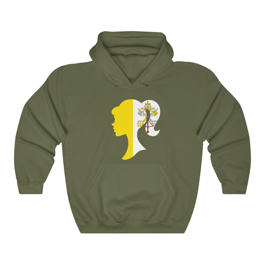 Holy See Girl Flag Hoodie Sweatshirt - Unisex