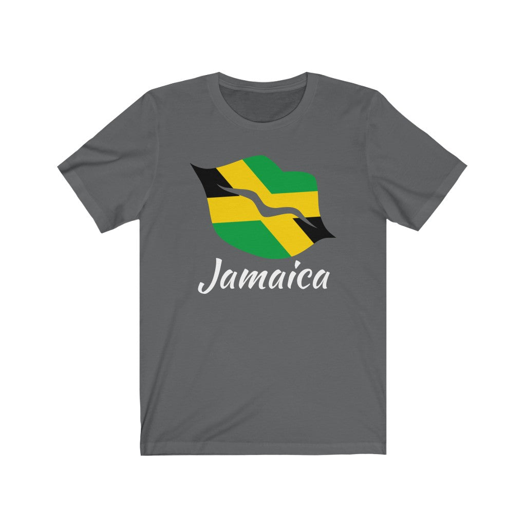 Jamaica Lips Flag Premium Tee 2 - Unisex