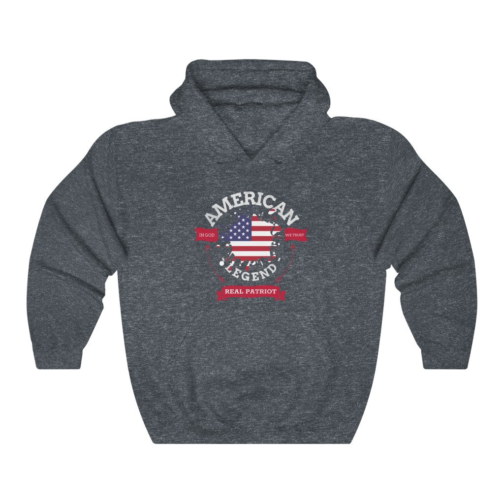 United States American Legend Flag Hoodie Sweatshirt 2 - Unisex