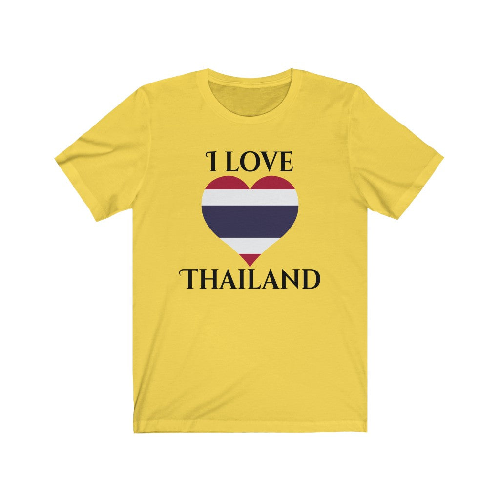 Thailand Heart Flag Premium Tee 1 - Unisex