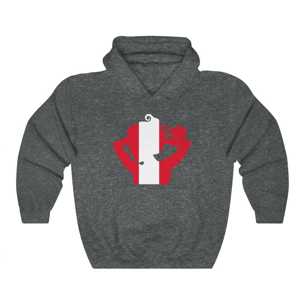 Peru Lady Flag Hoodie Sweatshirt - Unisex