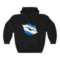 Nicaragua Lips Flag Hoodie Sweatshirt - Unisex