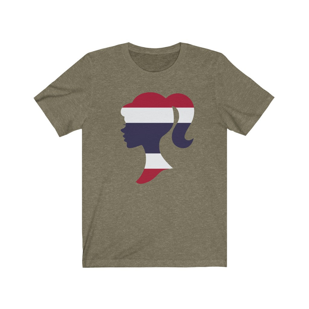 Thailand Girl Flag Premium Tee - Unisex