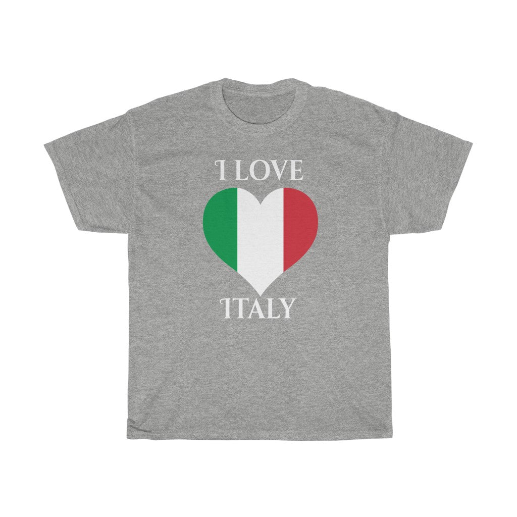 Italy Heart Flag Standard Tee 2 - Unisex