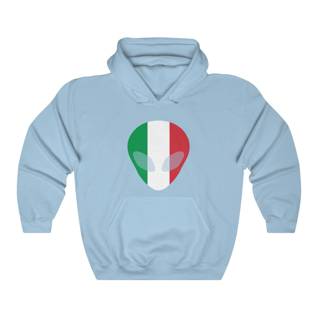 Italy Alien Flag Hoodie Sweatshirt - Unisex