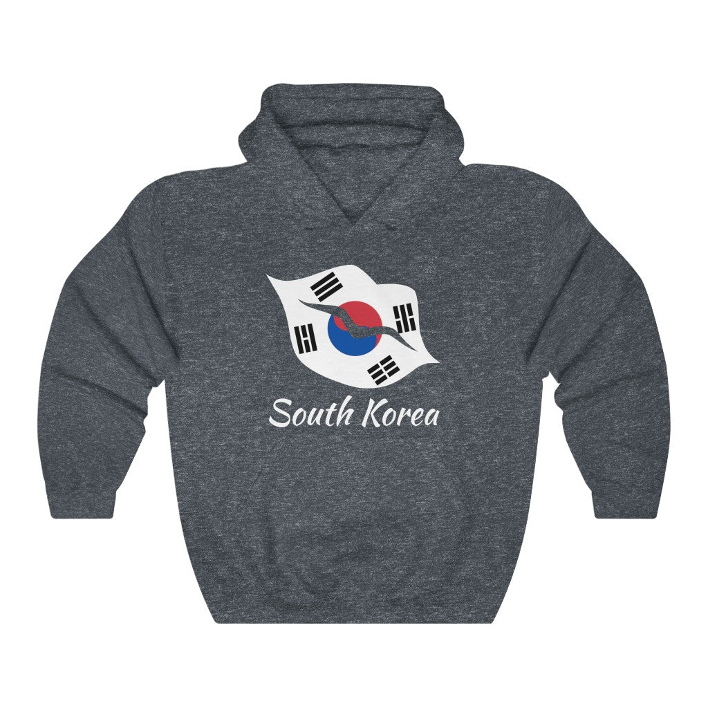 South Korea Lips Flag Hoodie Sweatshirt 2 - Unisex