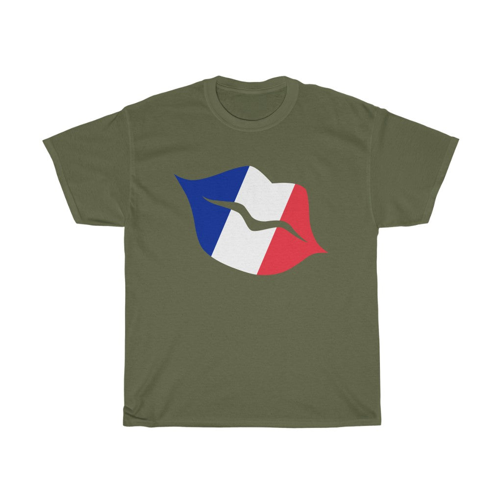 France Lips Flag Standard Tee - Unisex