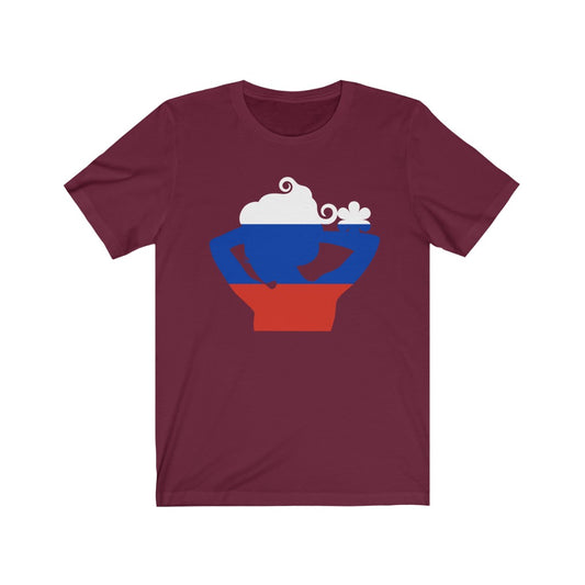 Russia Lady Flag Premium Tee - Unisex