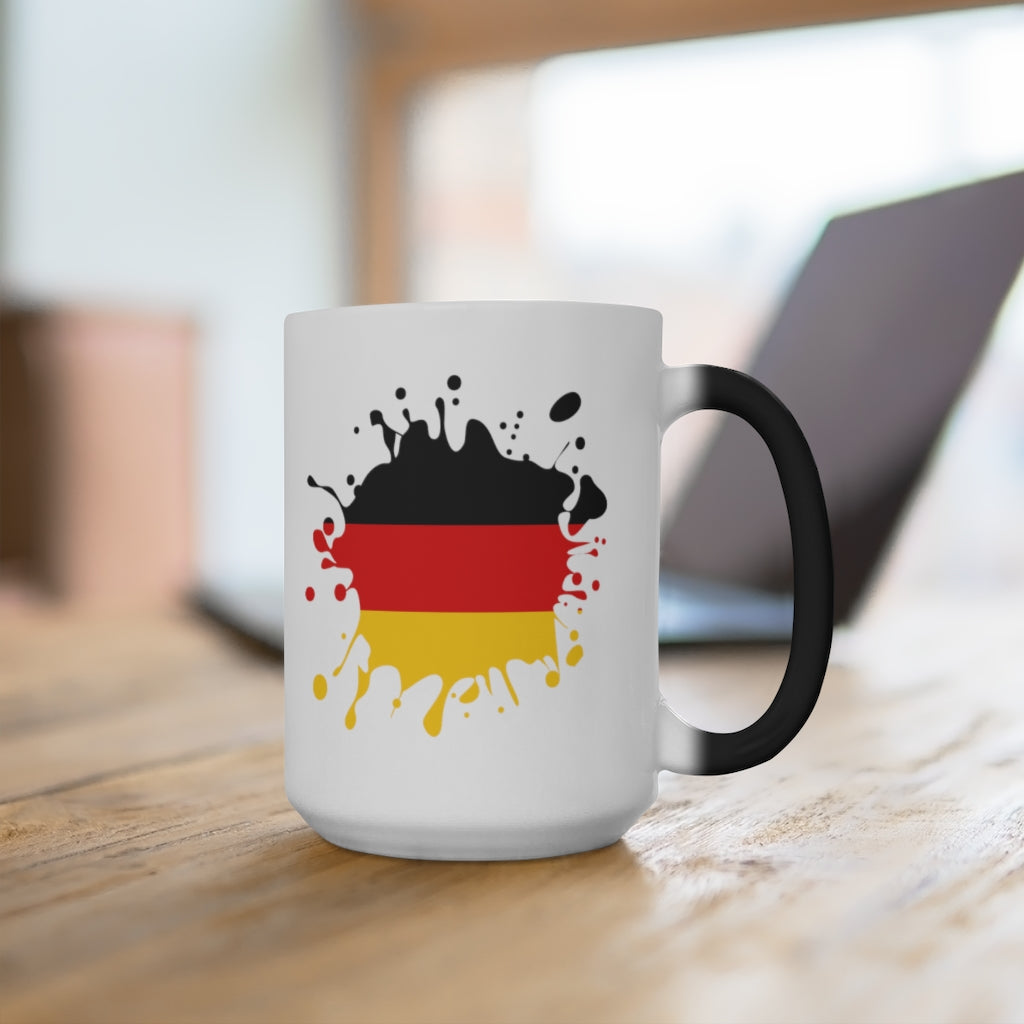 Germany Splat Color Changing Mug