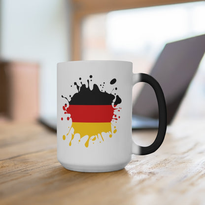 Germany Splat Color Changing Mug