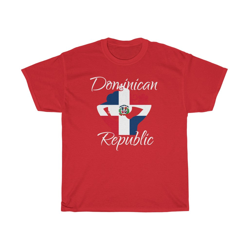 Dominican Republic Lady Flag Standard Tee 2 - Unisex