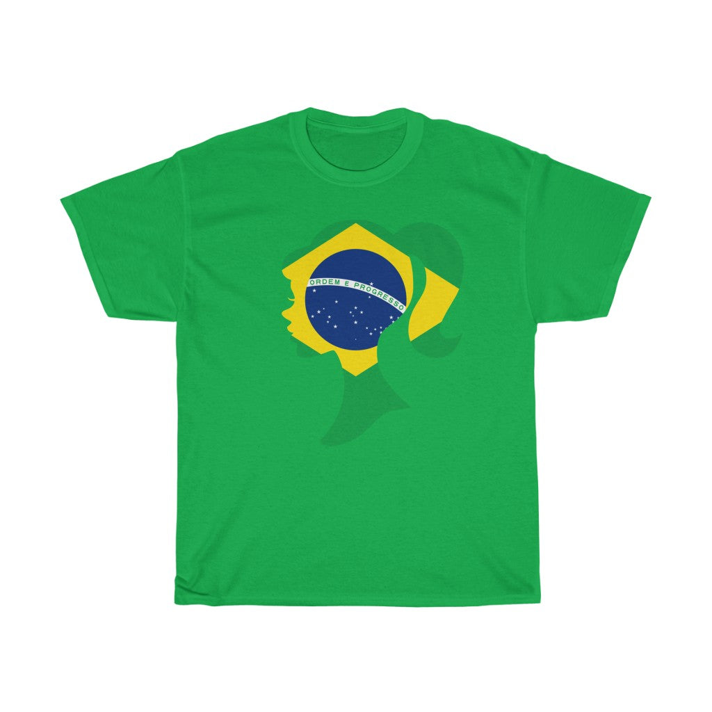 Brazil Girl Flag Standard Tee - Unisex