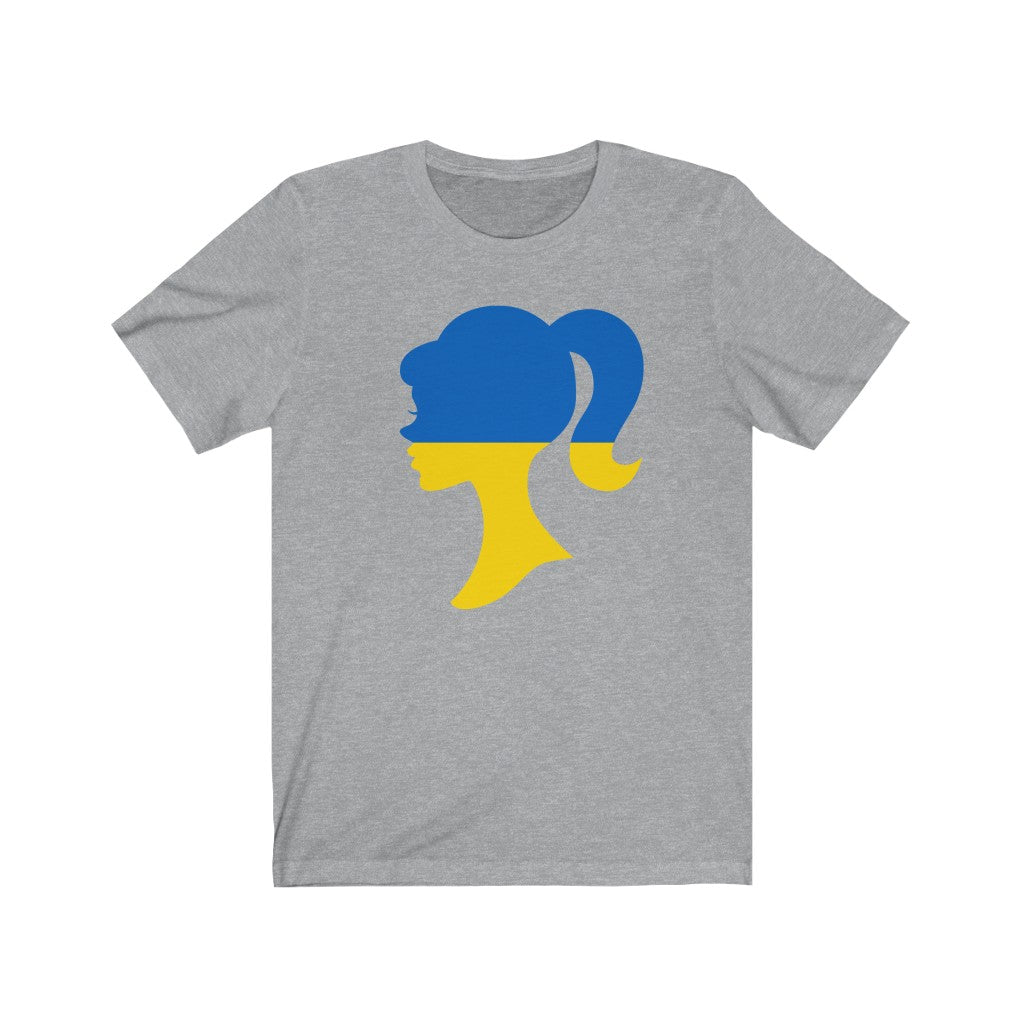 Ukraine Girl Flag Premium Tee - Unisex