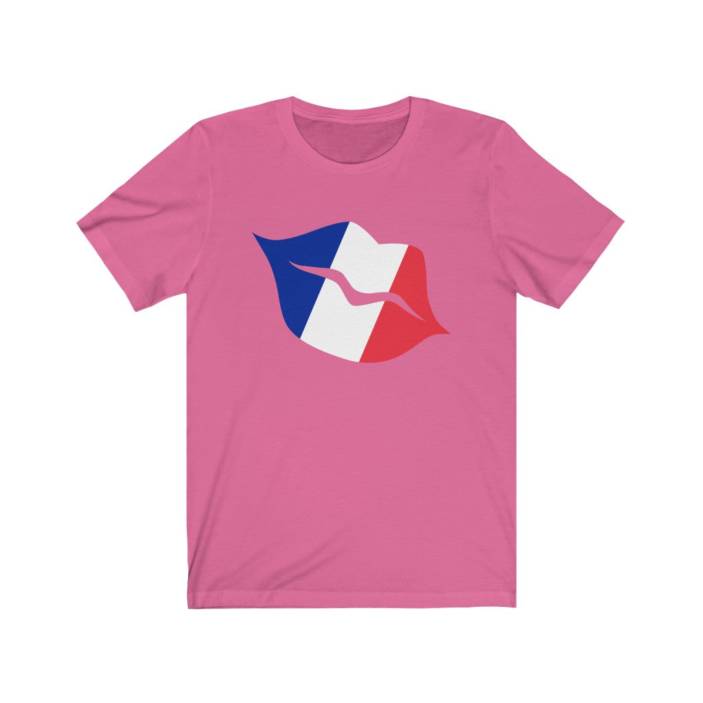 France Lips Flag Premium Tee - Unisex