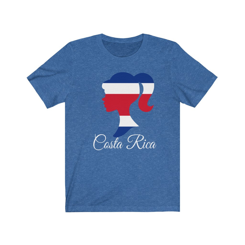 Costa Rica Girl Flag Premium Tee 2 - Unisex