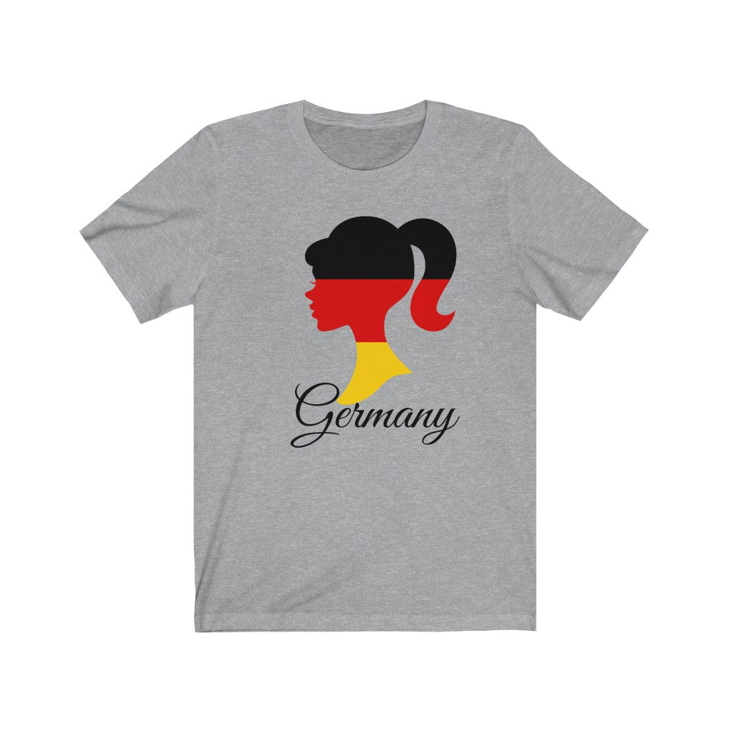 Germany Girl Flag Premium Tee 1 - Unisex