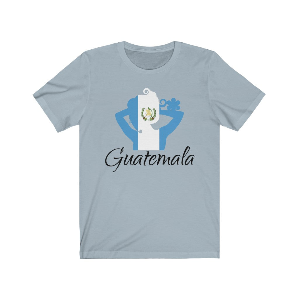 Guatemala Lady Flag Premium Tee 1 - Unisex