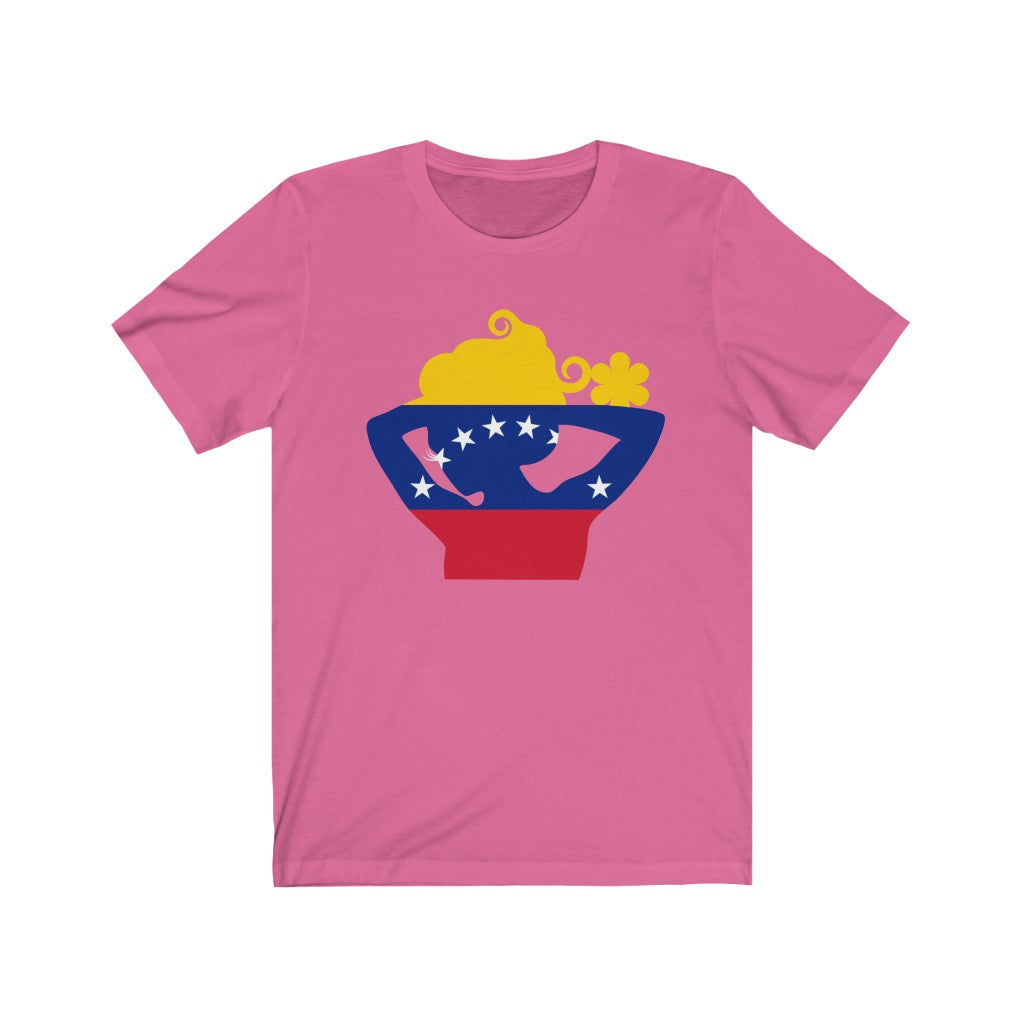 Venezuela Lady Flag Premium Tee - Unisex