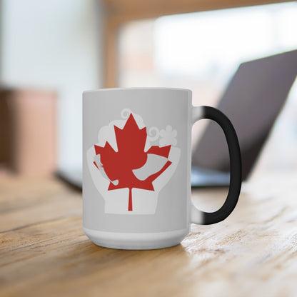 Canada Lady Color Changing Mug