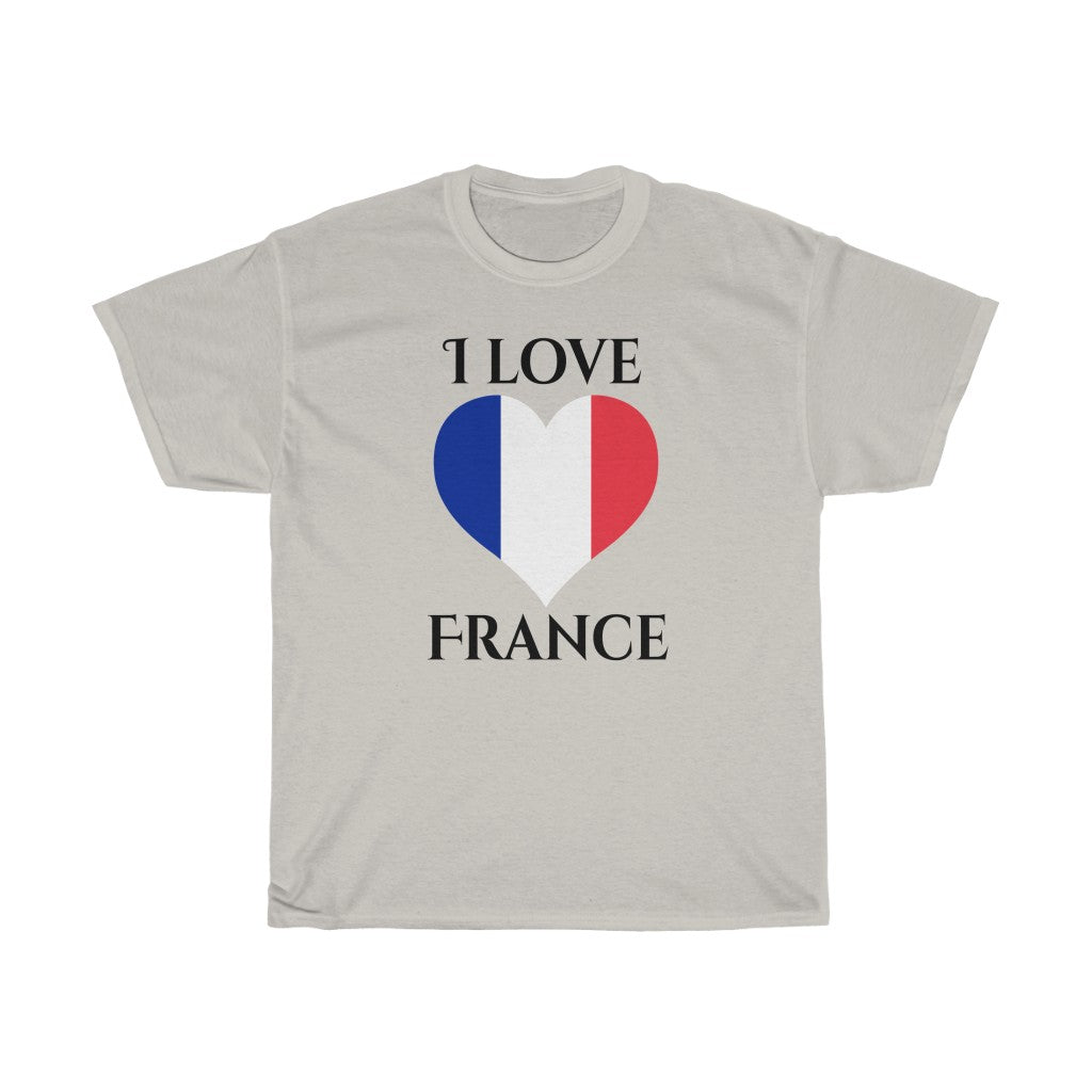 France Heart Flag Standard Tee 1 - Unisex