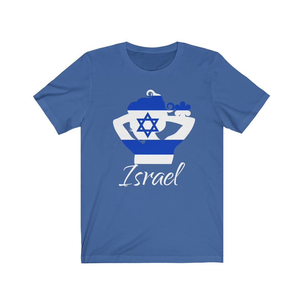 Israel Lady Flag Premium Tee 2 - Unisex