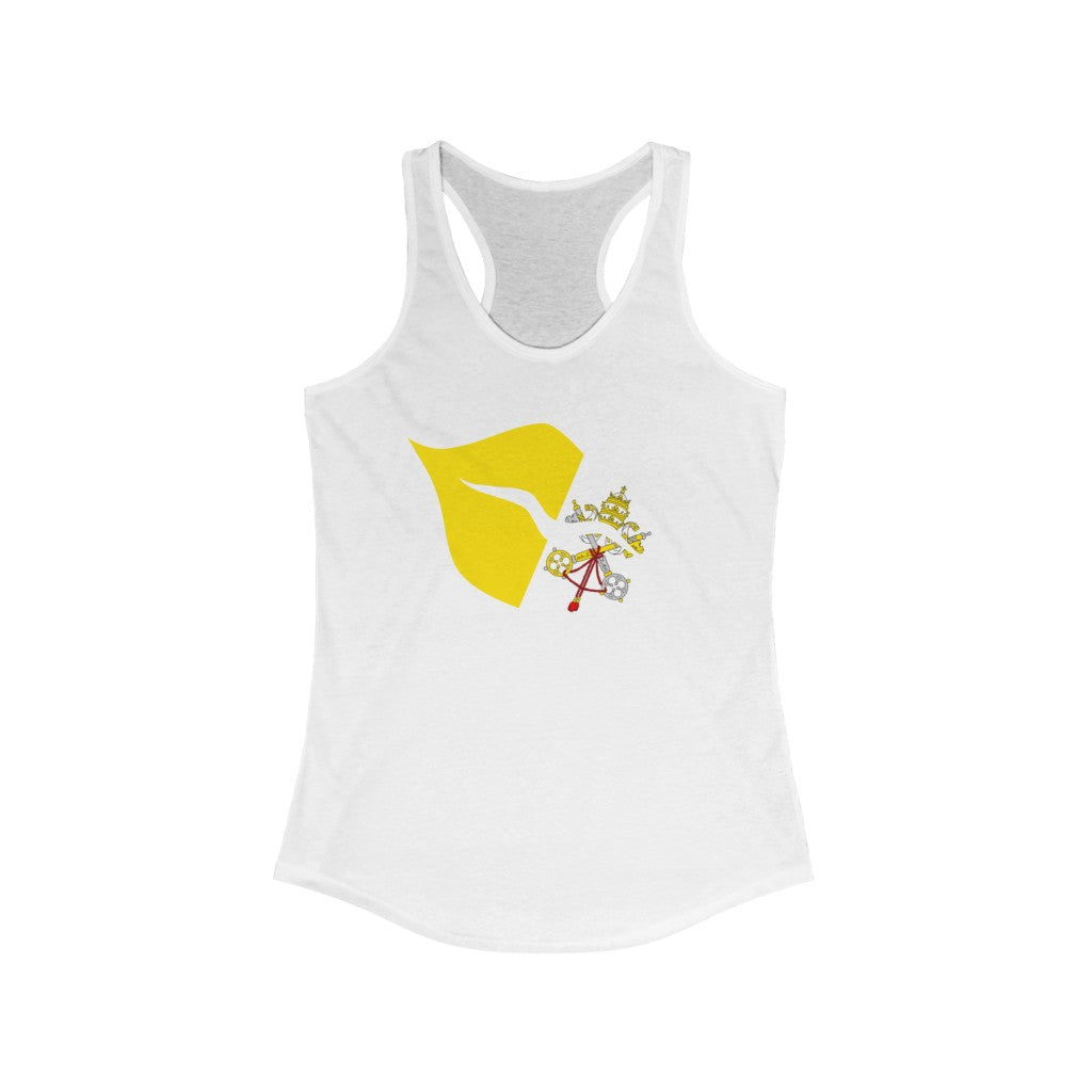 Holy See Lips Flag Tank - Women